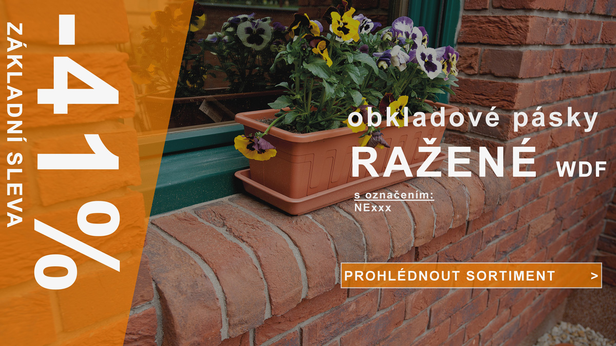 banner obkladove pasky razene