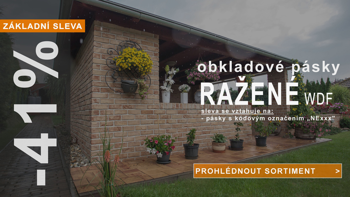 banner obkladove pasky razene