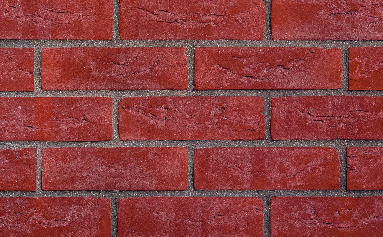 Lícová cihla, obkladový pásek Red Brickland